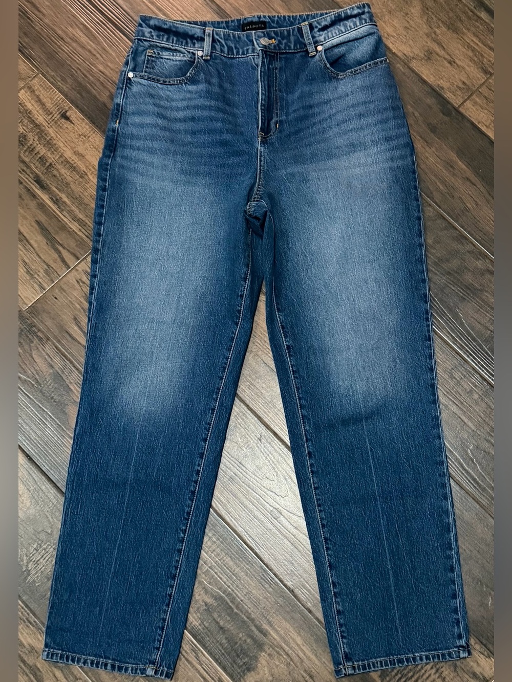 Talbots High Waist Relaxed Jeans Sz 10 - Picture 4 of 5